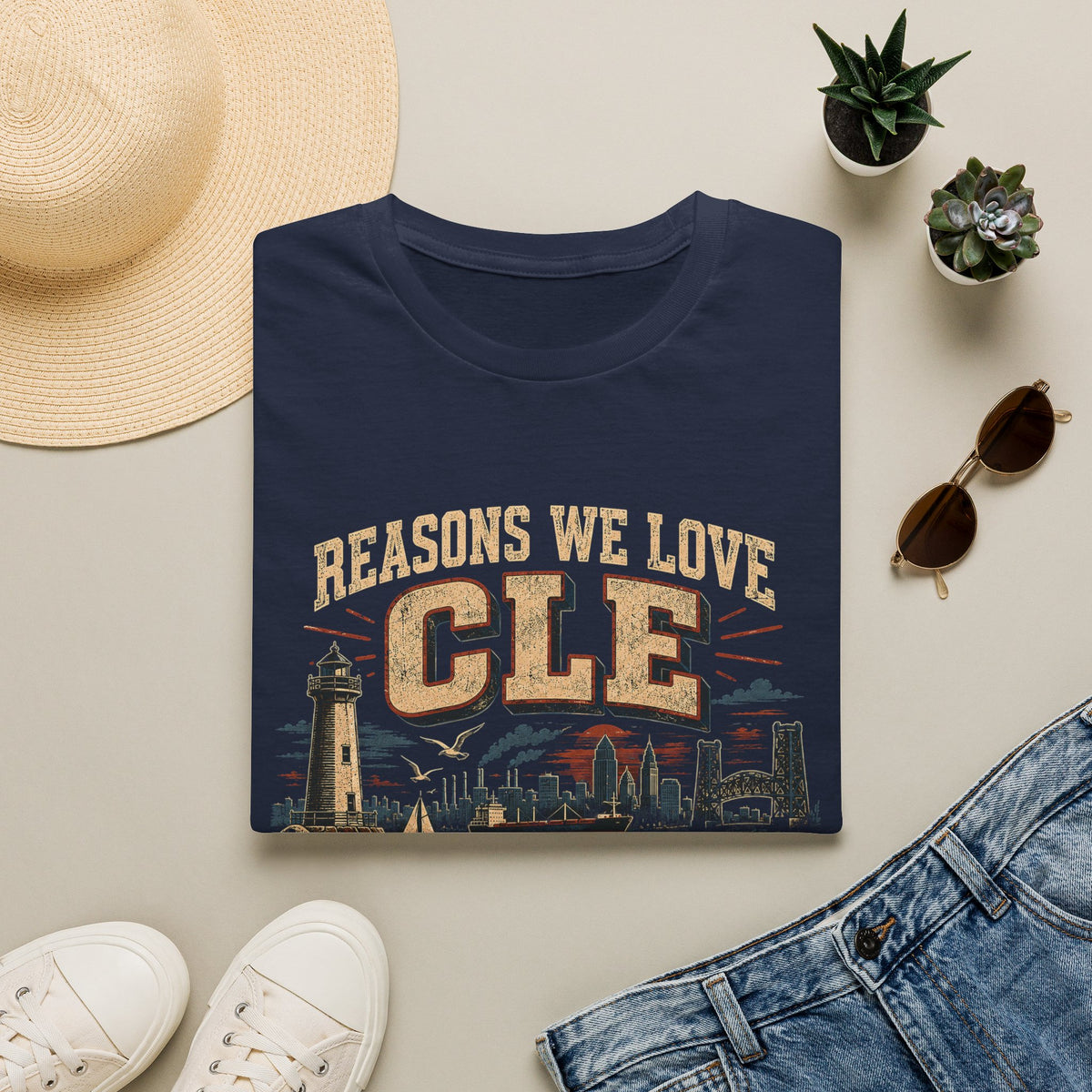 We LOVE the CLE T-Shirt — Cleveland Pride Vintage City Tee