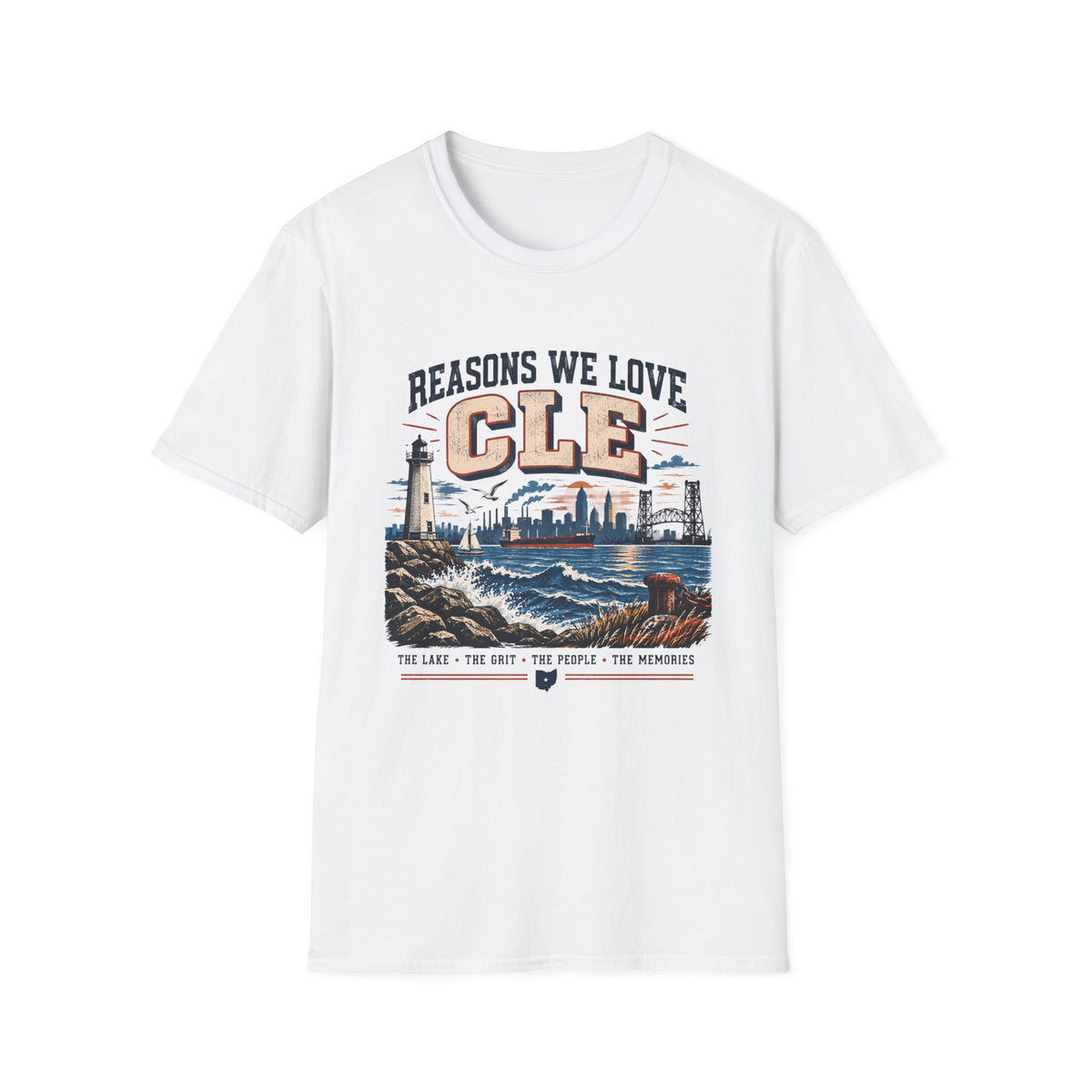 We LOVE the CLE T-Shirt — Cleveland Pride Vintage City Tee