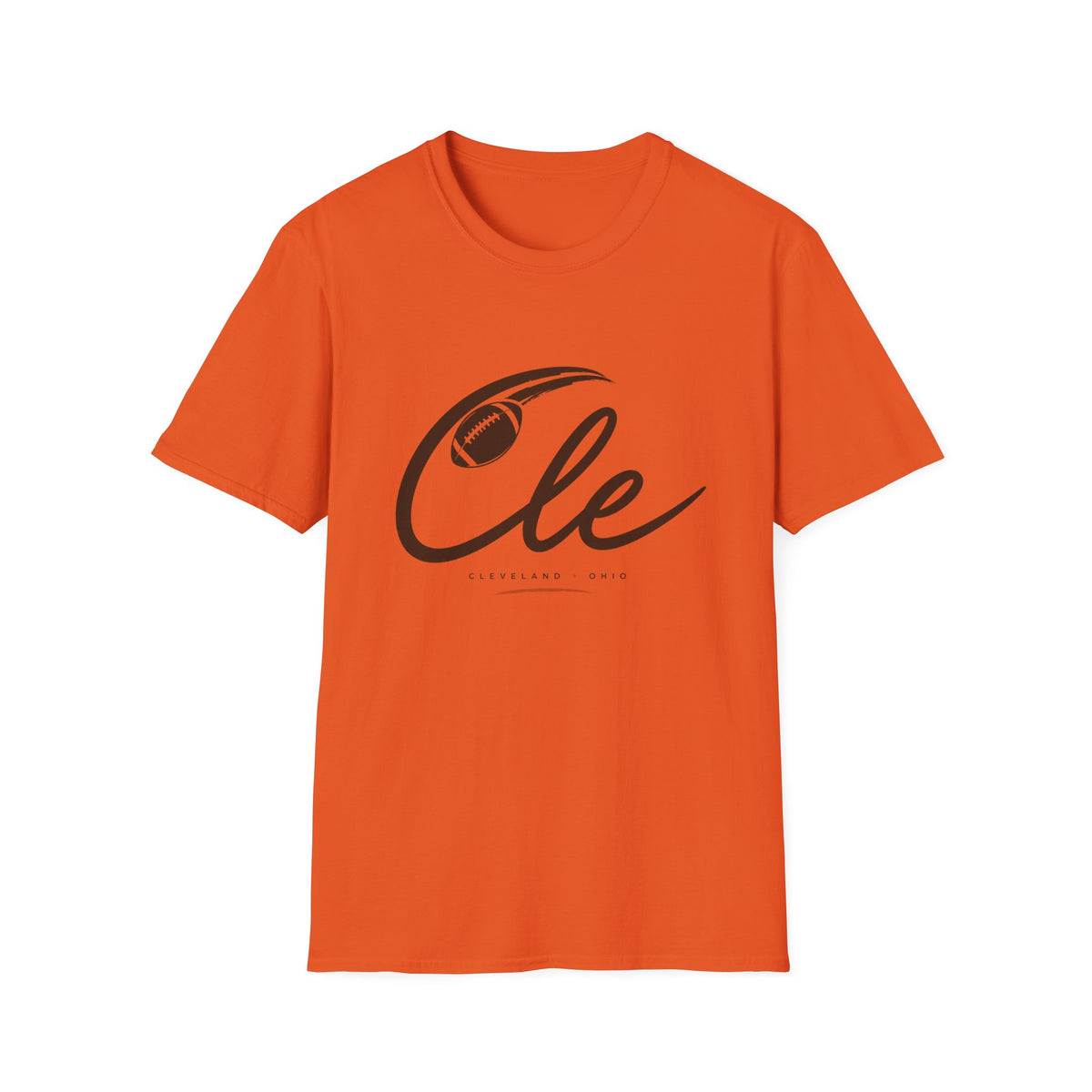 Browns Bae Cle Script T‑Shirt — Cleveland Fan