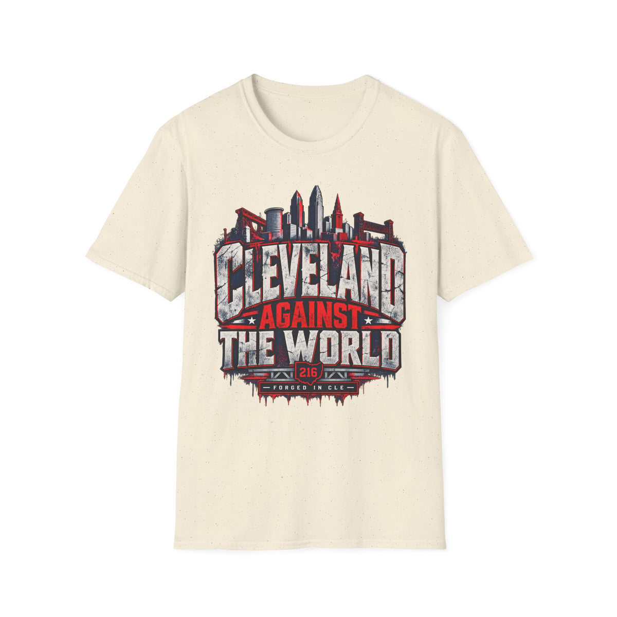 Cleveland Against The World Tee | Forged in CLE 216 Shirt