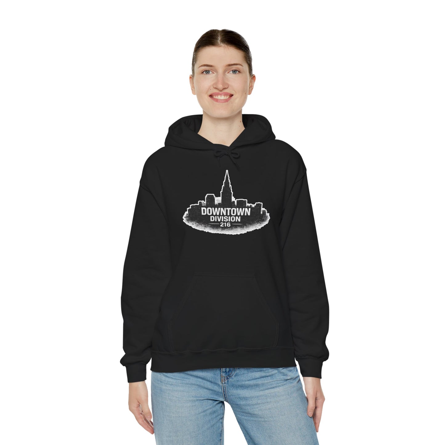 Downtown Division 216 Hoodie – Cleveland Streetwear Inspired by Downtown CLE | Forged in CLE