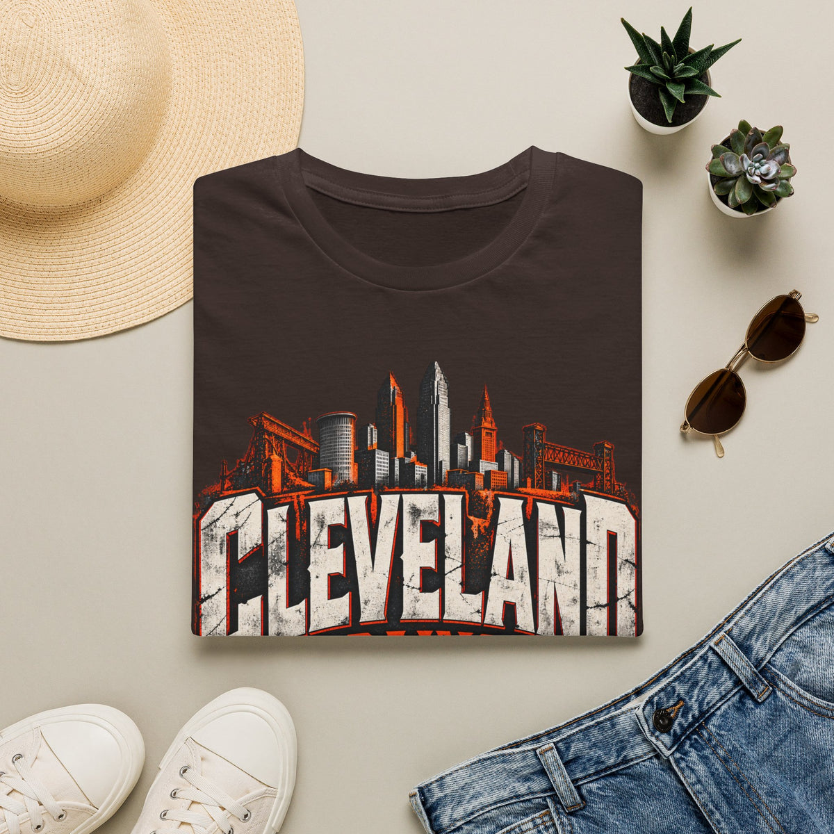Cleveland Against The World Tee | Forged in CLE 216 Shirt