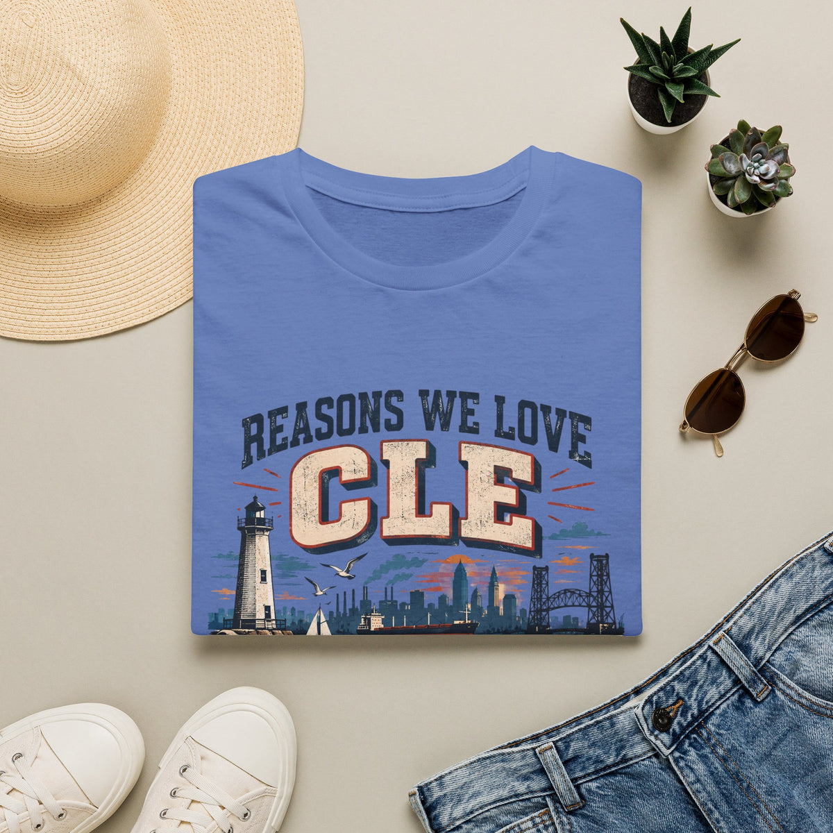 We LOVE the CLE T-Shirt — Cleveland Pride Vintage City Tee