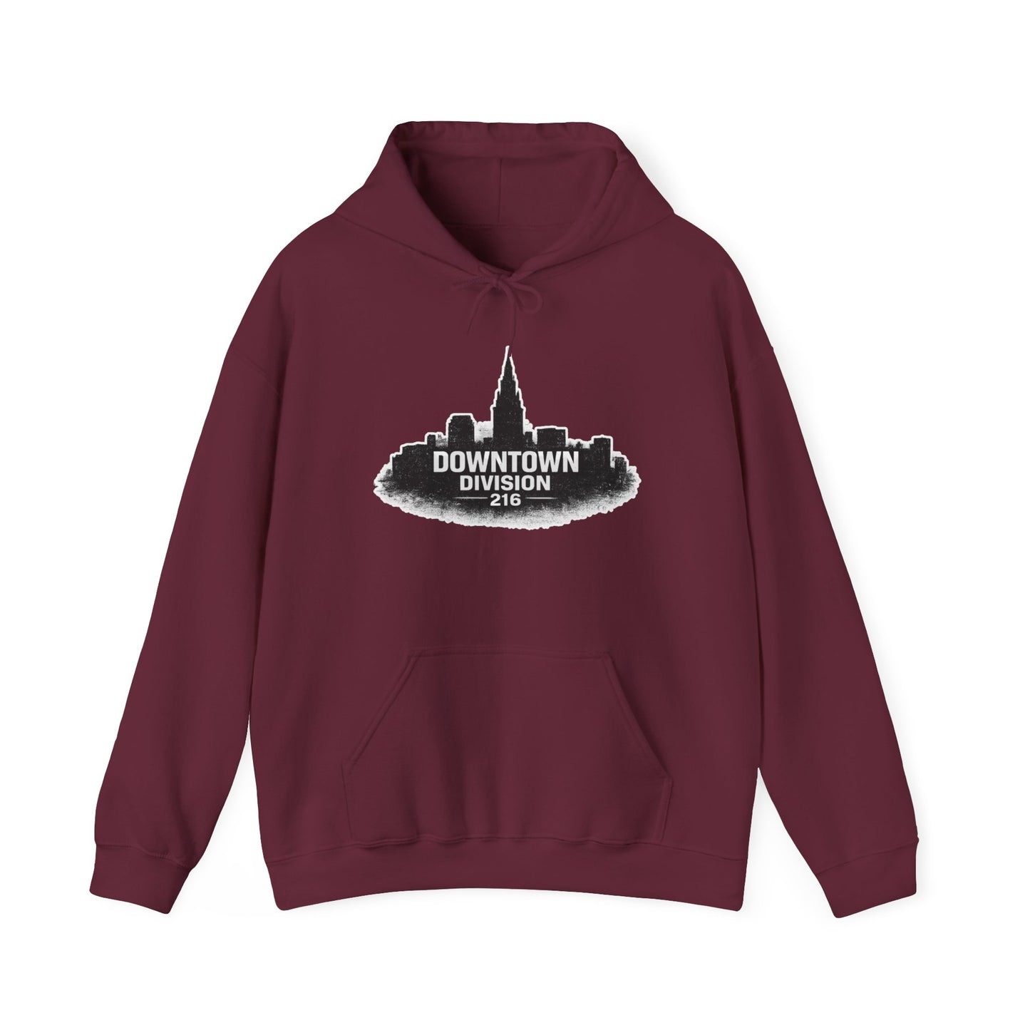Downtown Division 216 Hoodie – Cleveland Streetwear Inspired by Downtown CLE | Forged in CLE