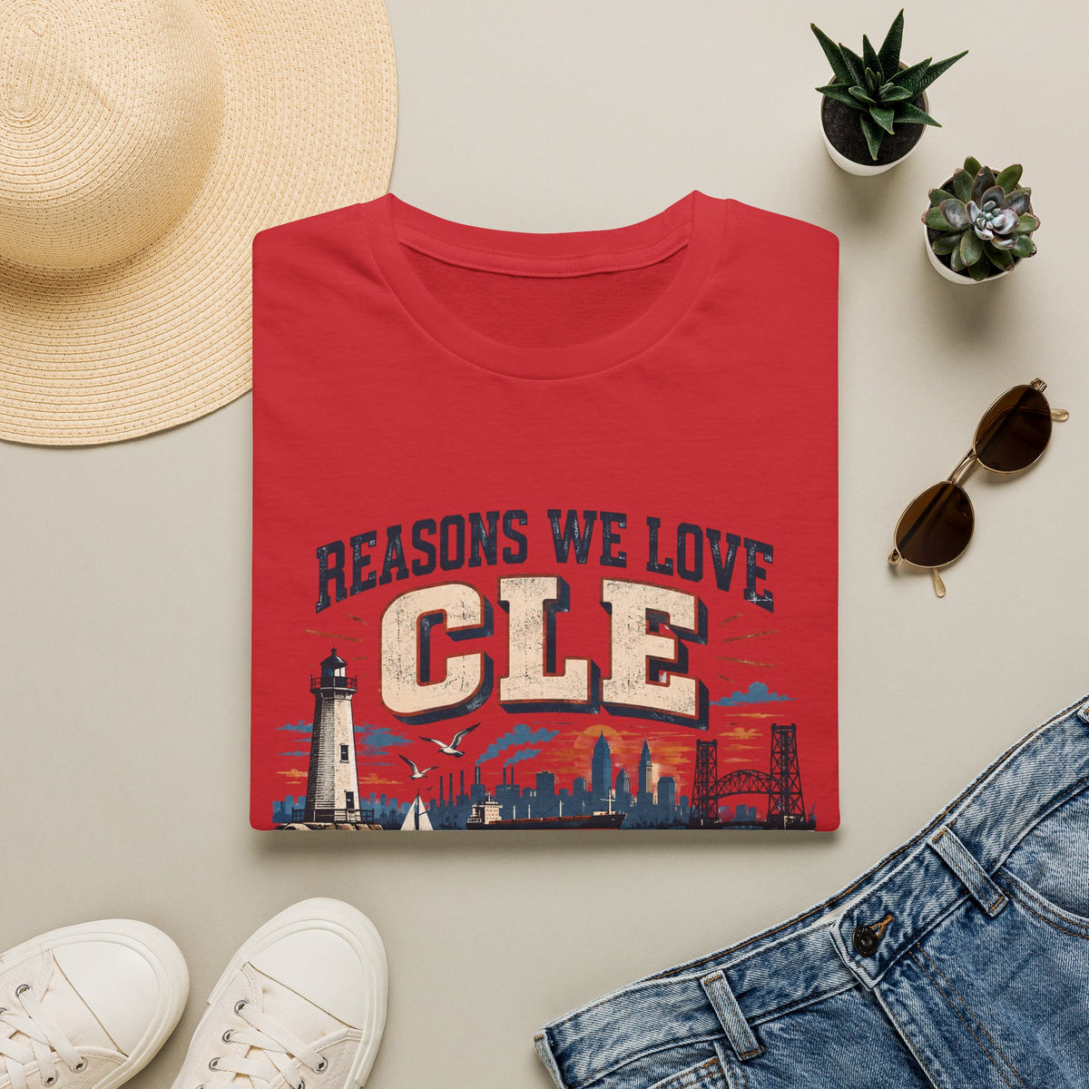 We LOVE the CLE T-Shirt — Cleveland Pride Vintage City Tee
