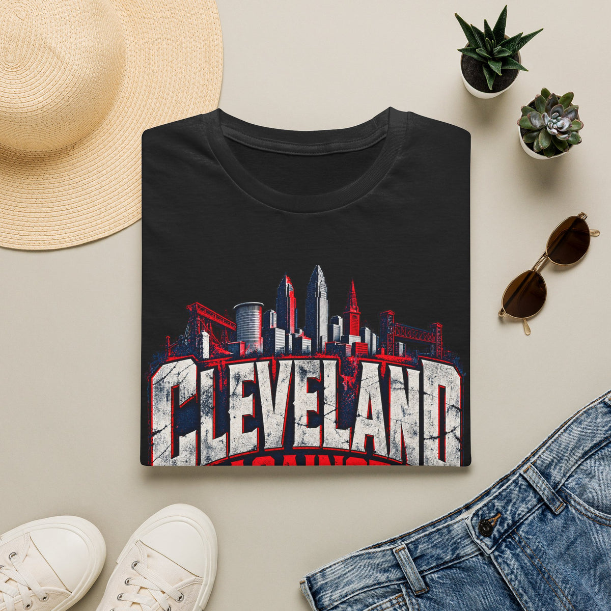 Cleveland Against The World Tee | Forged in CLE 216 Shirt
