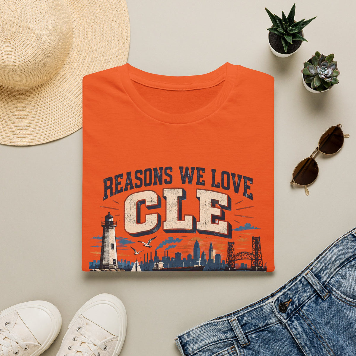 We LOVE the CLE T-Shirt — Cleveland Pride Vintage City Tee