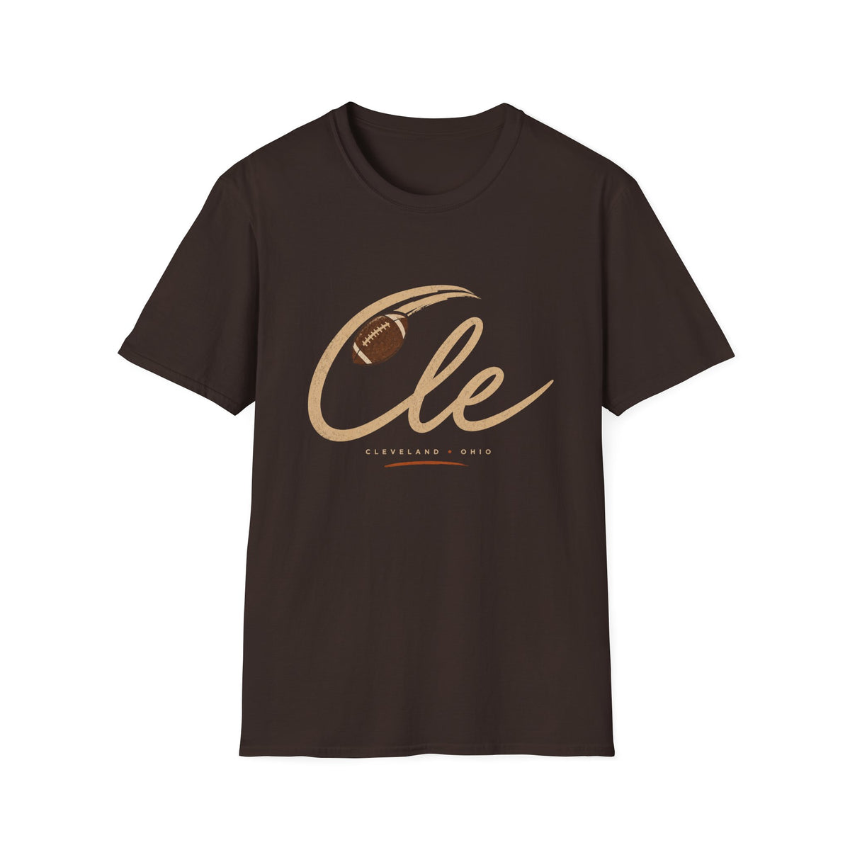 Browns Bae Cle Script T‑Shirt — Cleveland Fan