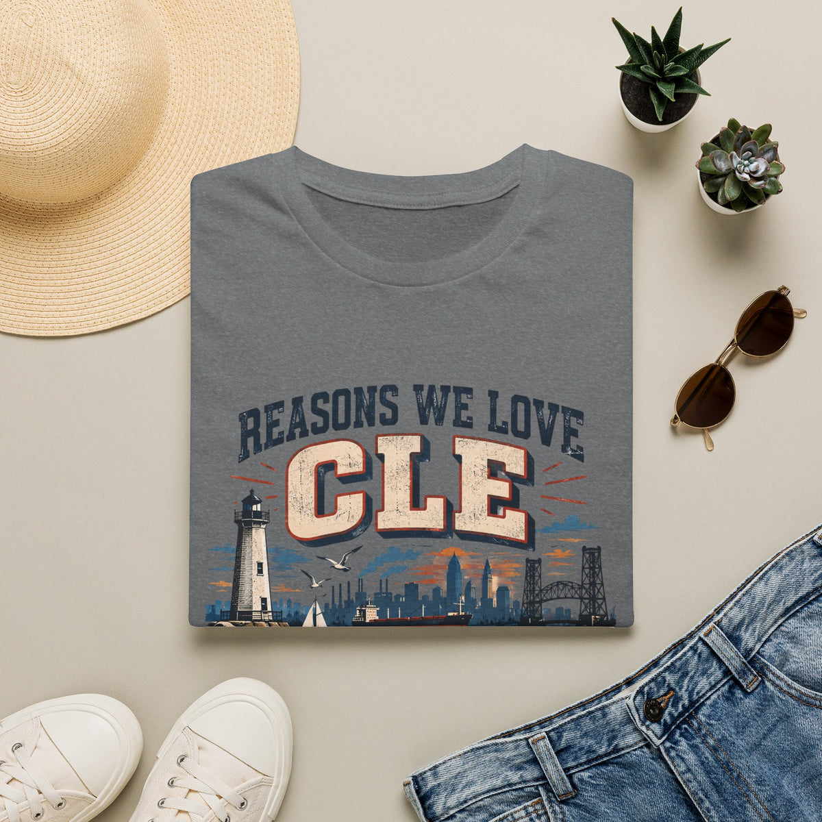 We LOVE the CLE T-Shirt — Cleveland Pride Vintage City Tee